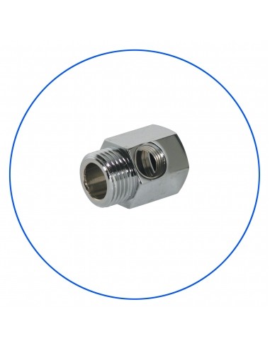 Acople Cromado Tee. 3/4" NPT.