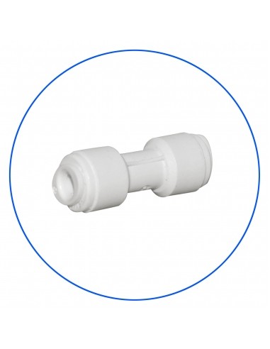 Conector. 3/8" QC - 3/8" QC.